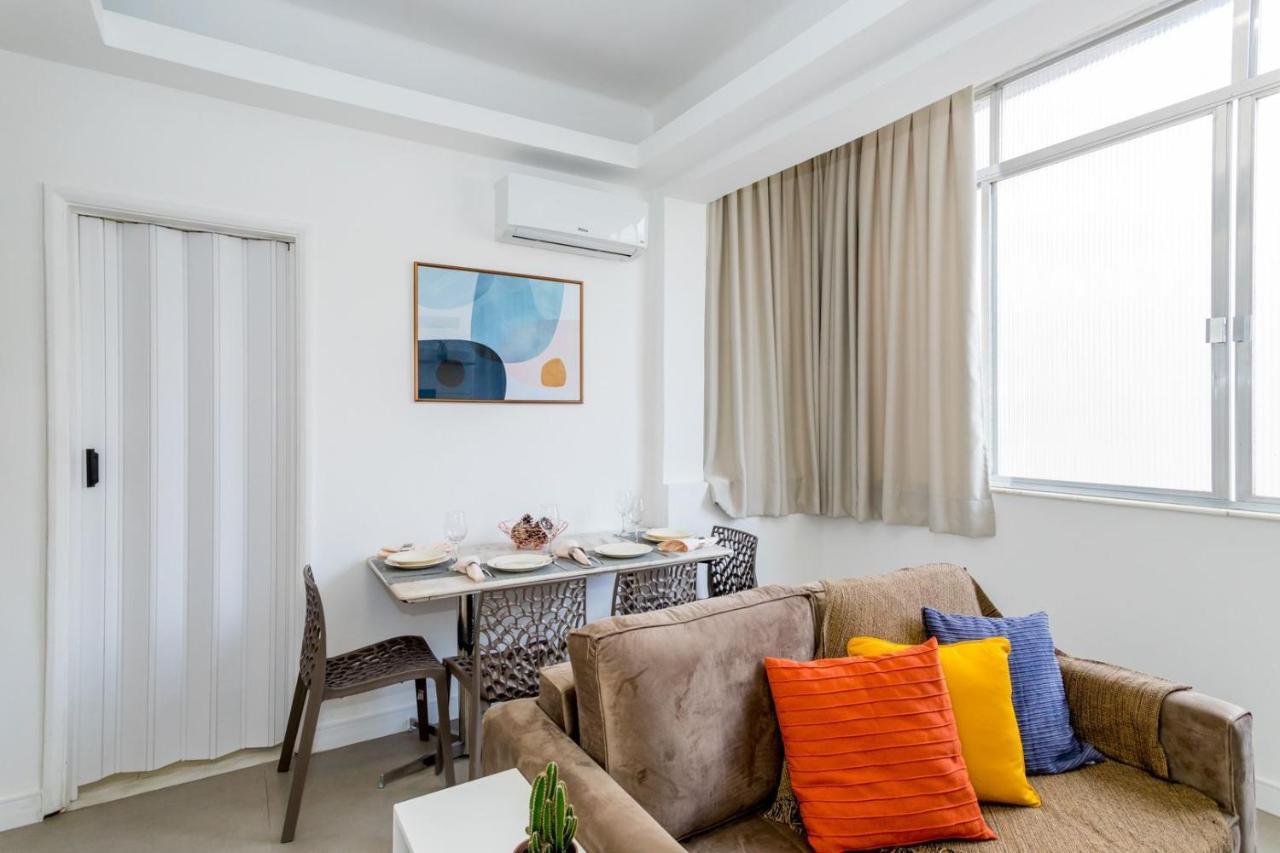 Relax Em Copacabana, Quarto E Sala, 150 Mt Da Praia, Cozinha, Maq De Lavar Roupa E Ar Rio de Janeiro Exterior photo