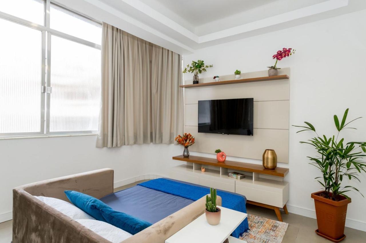 Relax Em Copacabana, Quarto E Sala, 150 Mt Da Praia, Cozinha, Maq De Lavar Roupa E Ar Rio de Janeiro Exterior photo